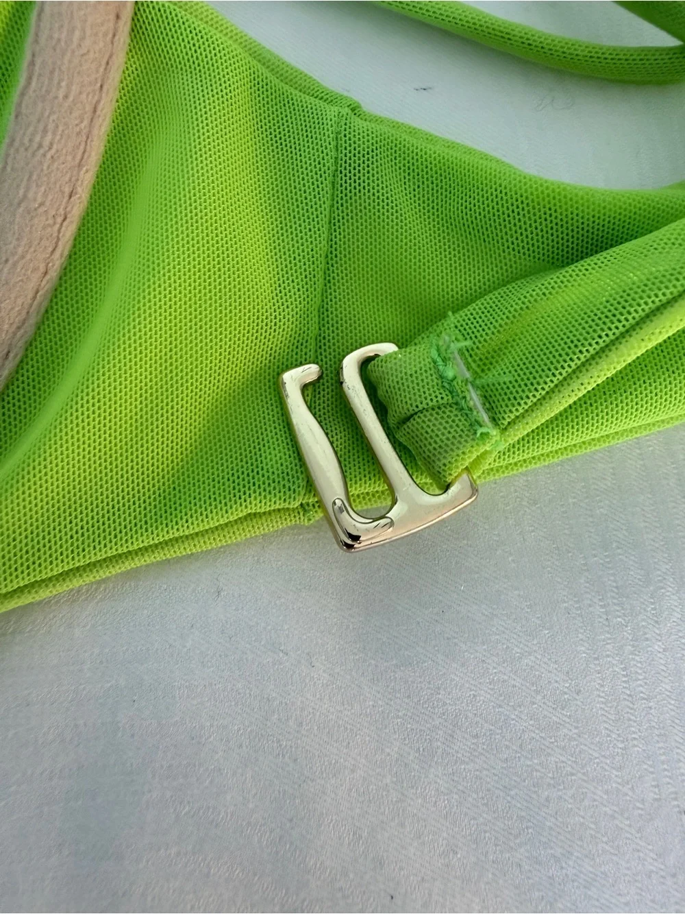 Gonza Neon Lime Green Two-Piece Bikini - Picture 5 of 5